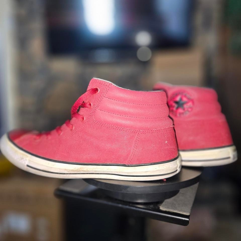 Converse All Star Oxen Red Hi Top Chuck Taylor Sneakers M12 Vintage